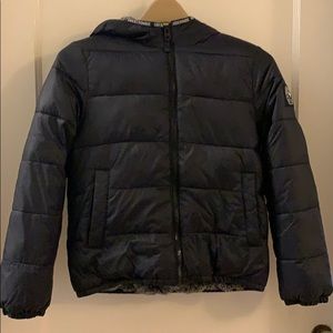 Abercrombie & Fitch black winter coat size 9/10